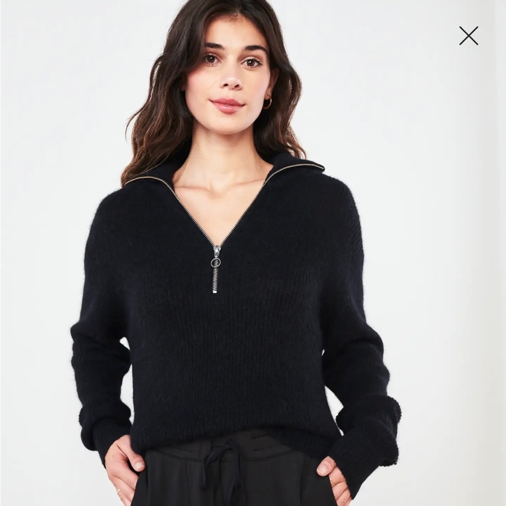 Quince alpaca quarter zip NWT!